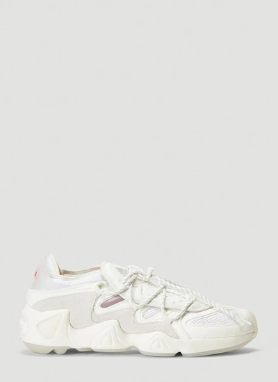 Adidas By 032c Salvation Contrast-panel Sneakers In White