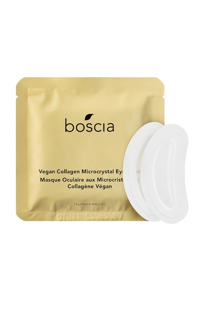 Boscia Vegan Collagen Microcrystal Eye Mask In Yellow