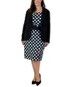 MAREE POUR TOI PLUS SIZE ONE-BUTTON BLAZER