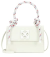 OFF-WHITE JITNEY 1.4 LEATHER TOTE,P00433736