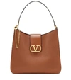 VALENTINO GARAVANI VSLING MEDIUM LEATHER TOTE,P00440791