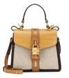 CHLOÉ ABY DAY SMALL CANVAS SHOULDER BAG,P00441878