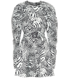 ROTATE BIRGER CHRISTENSEN TARA TAFFETA ZEBRA-PRINT MINIDRESS,P00445020