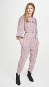 Isabel Marant Étoile Isabel Marant Etoile Purple Vasco Jumpsuit In Pink