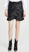 ISABEL MARANT ÉTOILE Qing Leather Skirt