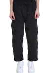 SOUTH2 WEST8 PANTS IN BLACK POLYESTER,11203012