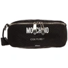 MOSCHINO LOGO ALL OVER BUM BAG,11202220