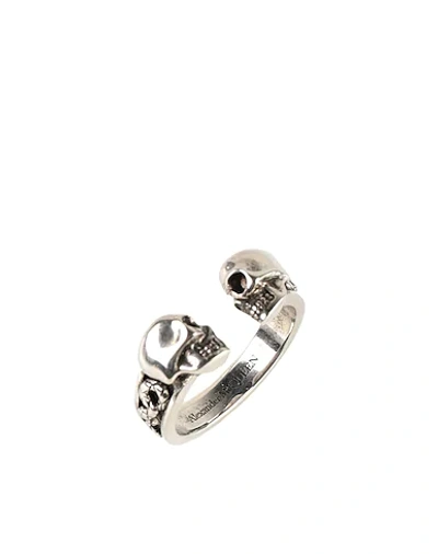 Alexander Mcqueen Ring In Silver