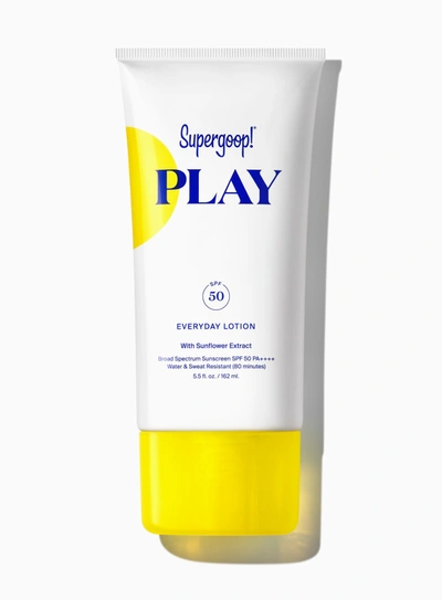 Supergoop Play Everyday Lotion Spf 50 Sunscreen 5.5 Fl. Oz. !