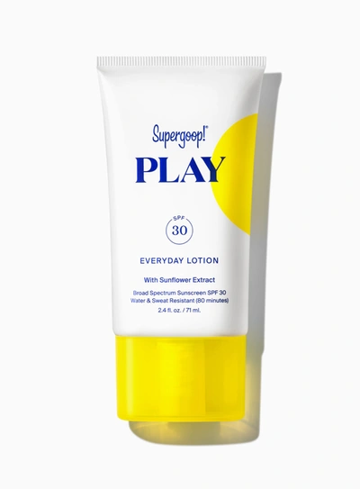 Supergoop Play Everyday Lotion Spf 30 Sunscreen 2.4 Fl. Oz. !