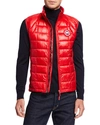 Canada Goose 'hybridge(tm) Lite' Slim Fit Packable Quilted 800-fill Down Vest In Red