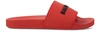 BALENCIAGA LOGO SANDALS,565826-W1S80/RED/BLACK