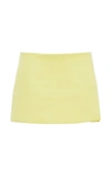 ATTICO COTTON-BLEND MINI SKIRT,784040