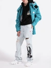 Off-white Bravado Slim-leg Distressed Cotton Jeans