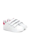 Adidas Originals Stan Smith Faux Leather Sneakers In White