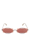 MYKITA MYKITA CHARLOTTE OVAL FRAMED SUNGLASSES