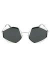 Mykita X Damir Doma Achilles Geometric Sunglasses In White