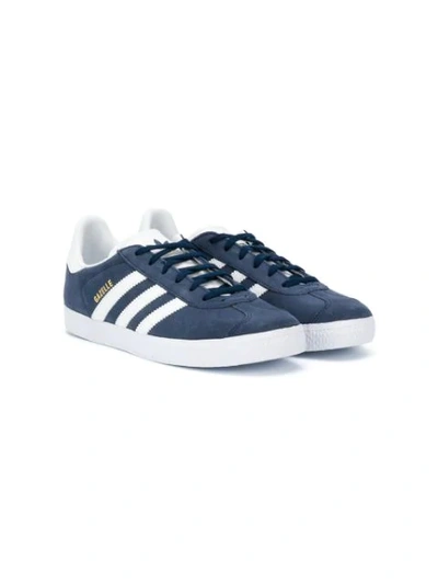 Adidas Originals Kids' Gazelle J板鞋 In Blue