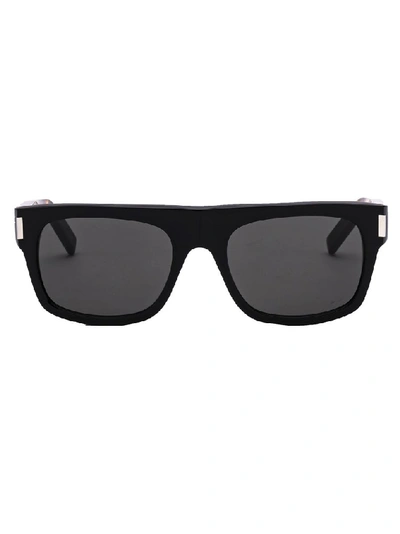 Saint Laurent Eyewear Square Frame Sunglasses In Black