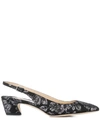 Jimmy Choo Gemma 40mm Slingback Pumps In Black