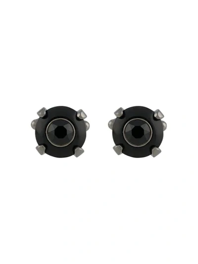 Dsquared2 Engraved Cufflinks In Black