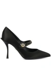 DOLCE & GABBANA MARY JANES WITH EMBLISHED STRAP