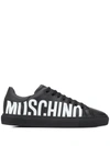 MOSCHINO LOGO印花板鞋