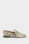 ISABEL MARANT Feezy Animal-Print Leather Loafers