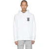 Burberry White Monogram Landon Hoodie