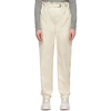 ISABEL MARANT ÉTOILE OFF-WHITE LINEN RINNY TROUSERS
