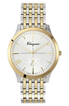 FERRAGAMO SLIM BRACELET WATCH, 40MM,SFDE01319