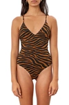 MARA HOFFMAN EMMA ONE-PIECE SWIMSUIT,S012211110