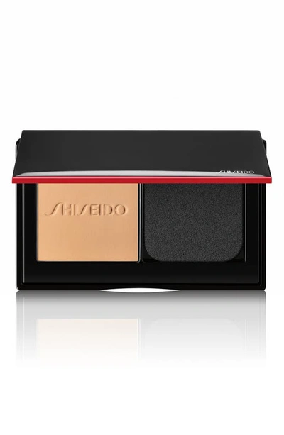 Shiseido Synchro Skin Self-refreshing Custom Finish Powder Foundation 160 Shell 0.31 oz/ 9 G In 160 Shell (fair To Light With Neutral Undertones)