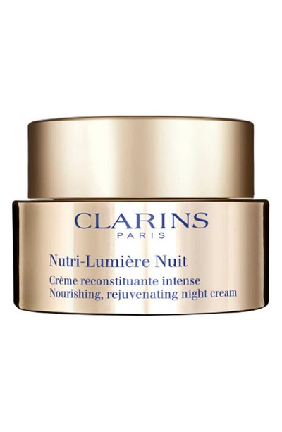 Clarins Nutri-lumiere Anti-aging & Nourishing Night Moisturizer 1.6 Oz. In No Colour