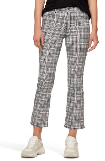 Sanctuary The Runway Cropped Plaid Pants In British Plaid