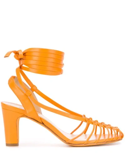 MARYAM NASSIR ZADEH 75MM STRAPPY MARIBEL SANDALS 