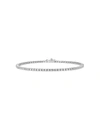 777 18KT WHITE DIAMOND BRACELET