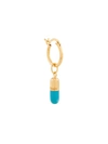 TRUE ROCKS PILL HOOP EARRING