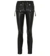 BEN TAVERNITI UNRAVEL PROJECT LEATHER SKINNY PANTS,P00449716