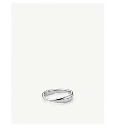 MONICA VINADER WOMENS NURA REEF STERLING-SILVER RING,23743683