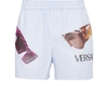 VERSACE LOGO SHORTS,VERDXH95BLU