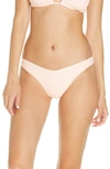 Frankies Bikinis Enzo Bikini Bottoms In Peach