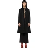 GUCCI BLACK WOOL COAT