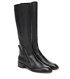 CHRISTIAN LOUBOUTIN TAGASTRETCH LEATHER KNEE-HIGH BOOTS,P00434067