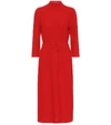 APC VIVIANNE MERINO WOOL MIDI DRESS,P00425951