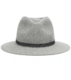 MAISON MICHEL Rico毛毡绅士帽,P00431453
