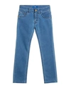 Stefano Ricci Boy's Straight Leg Denim Jeans In Blue