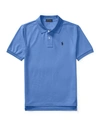 Polo Ralph Lauren Short-sleeve Logo Embroidery Polo Shirt In Blue