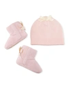 UGG GIRL'S JESSE BOW II SUEDE BOOTS WITH BEANIE HAT, BABY,PROD223730358