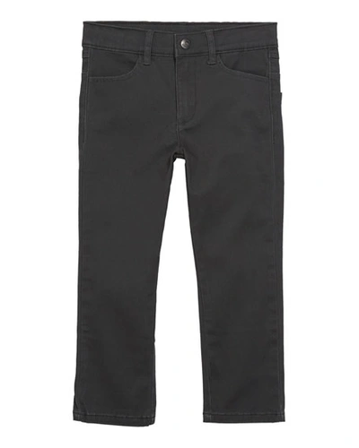 Appaman Kids' Boys' Skinny Twill Pants In Gray